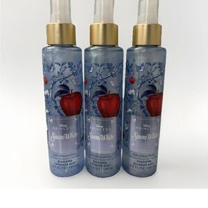 Bath & Body Works Disney Princess Snow White Diamond Shimmer Mist, Set of 3, New